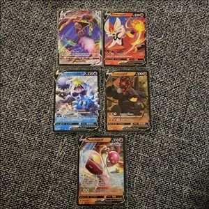 Pokemon Ultra Rare V and VMAX Lot